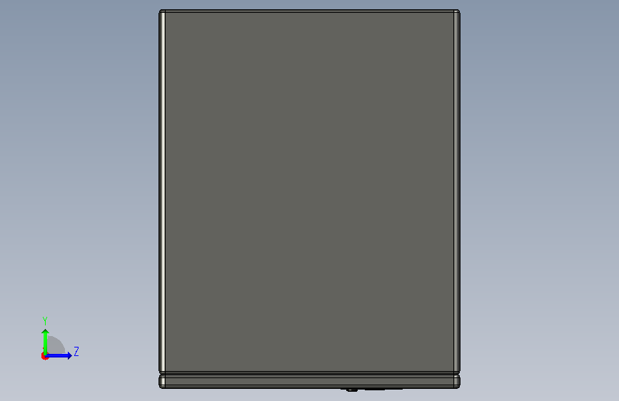 30x24 车底工具箱 左侧视图