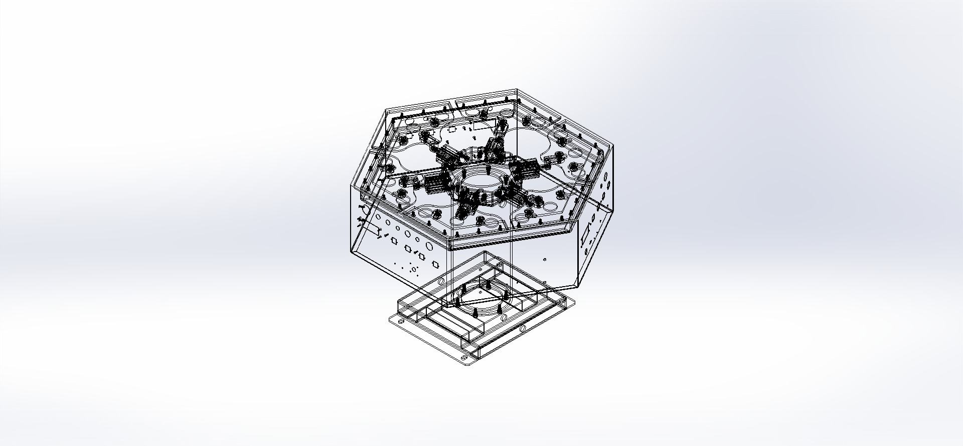 H0009215-六边形箱体焊接工装