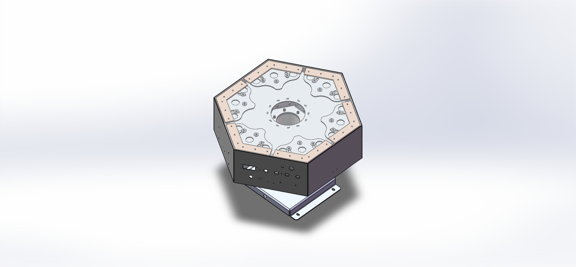 H0009215-六边形箱体焊接工装