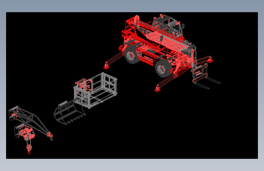 有3D功能的MRT2150MANITOU
