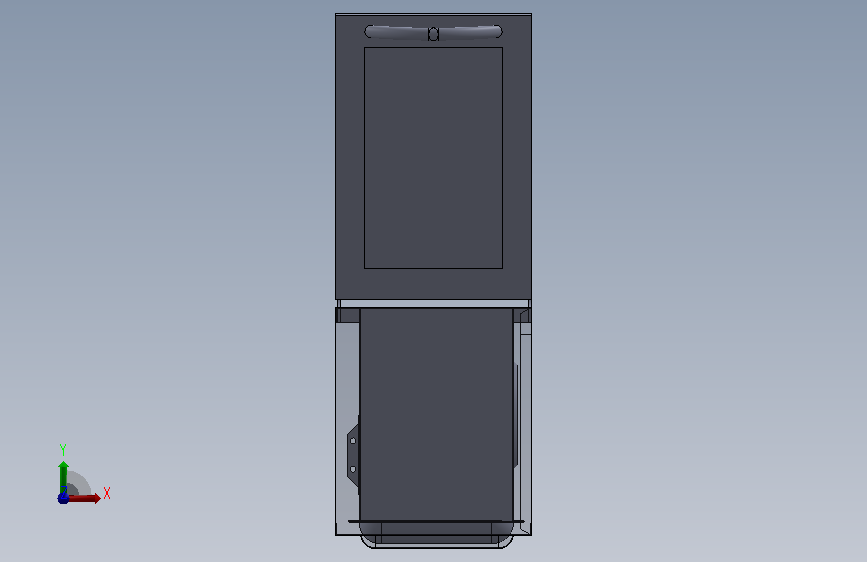 微波炉模型3D设计图=1008241=600 正面视图
