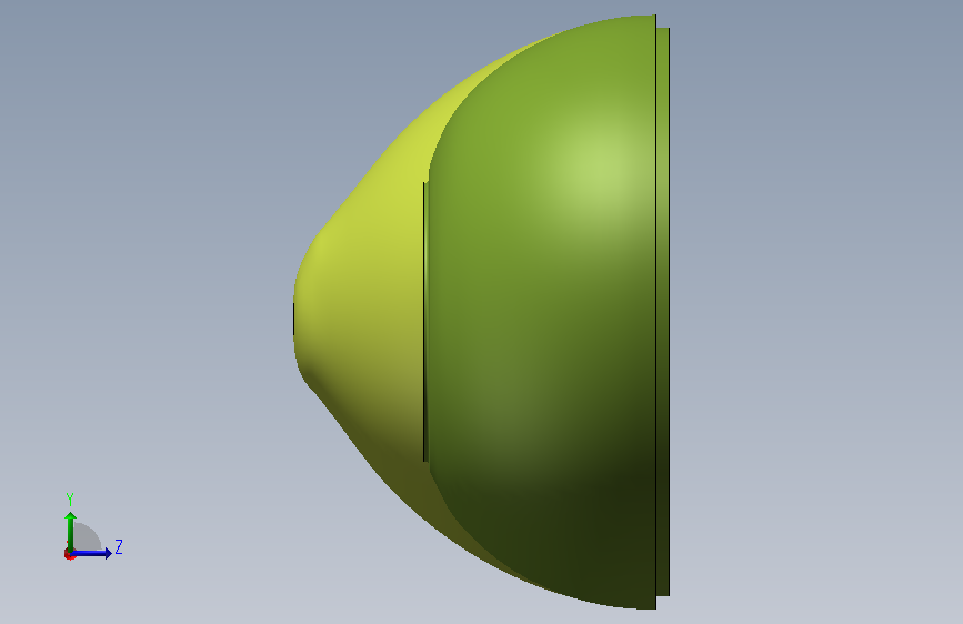 柚子_逆向上下壳_SolidWorks_20261027 左侧视图