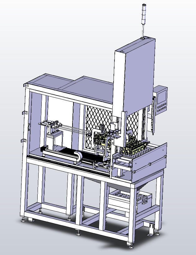 H0000576-发动机壳自动去毛刺机+STP+Catia