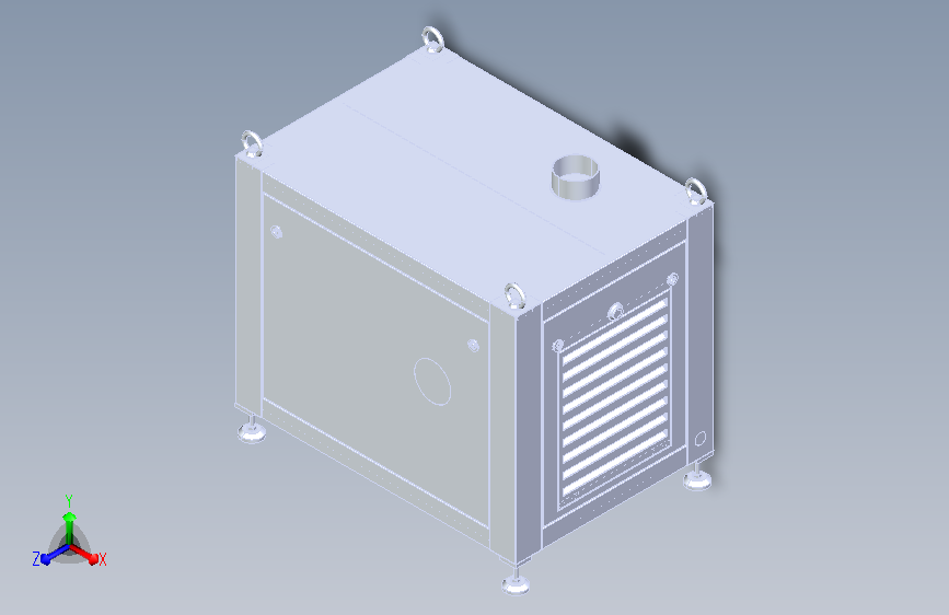 11KW-22KW探索者消音箱外发102出风口(1)