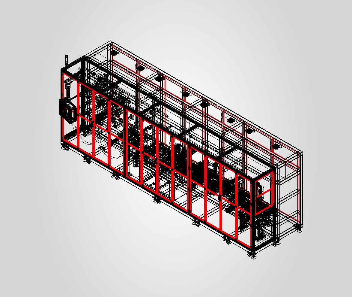H0000909-极片制片成型模切机+STP
