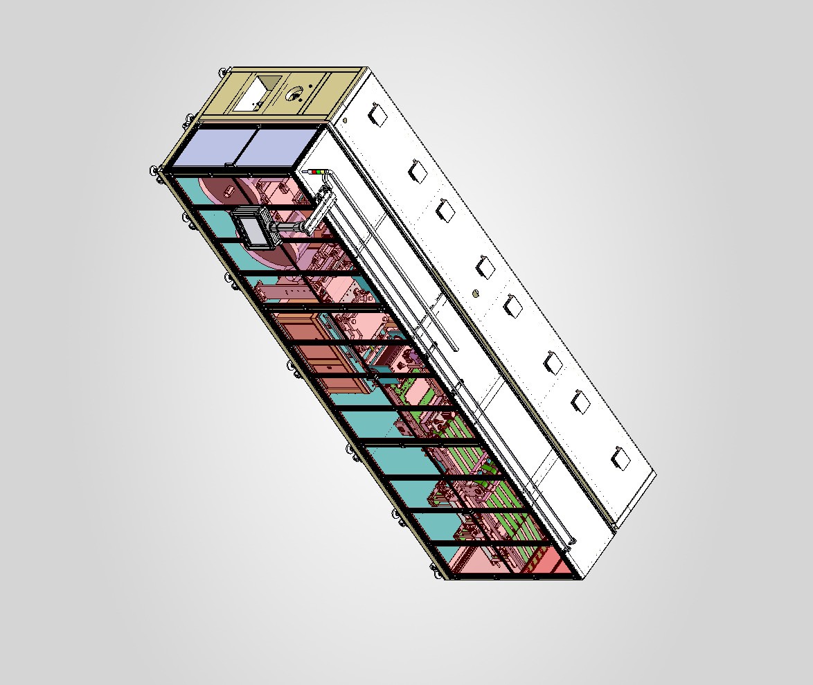 H0000909-极片制片成型模切机+STP