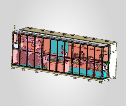 H0000909-极片制片成型模切机+STP