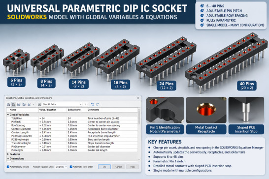 DIP IC 插座