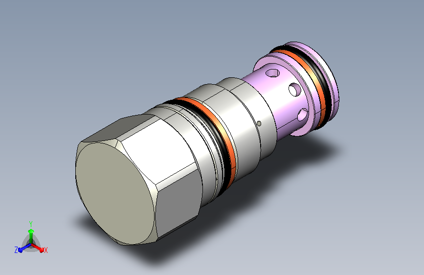 A0018962-流量控制 - 流量熔断器 - 固定孔径流量熔断阀 - 容量:23 L_min。 _ 腔体:T-13A(型号 - FQCAXAN)。