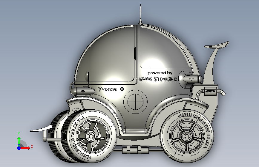 A0019004-Doomy (城市汽车) 正面视图
