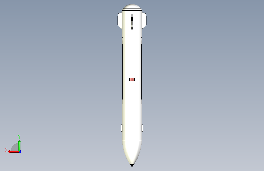 A0019015-飞机或直升机外部油箱 背面视图