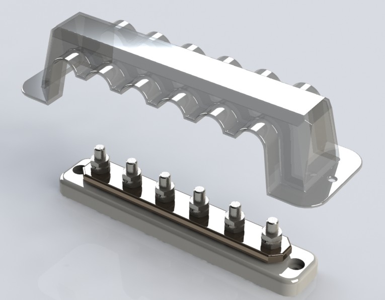 A0019037-VBB125060020, Victron Busbar-250A-6P太阳能充电系统