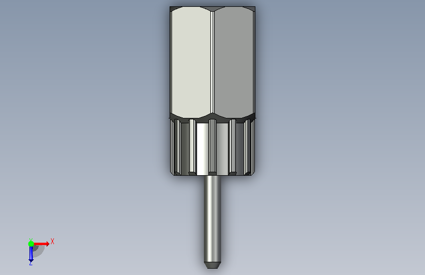 A0019041-自行车链轮拆卸器 俯视图
