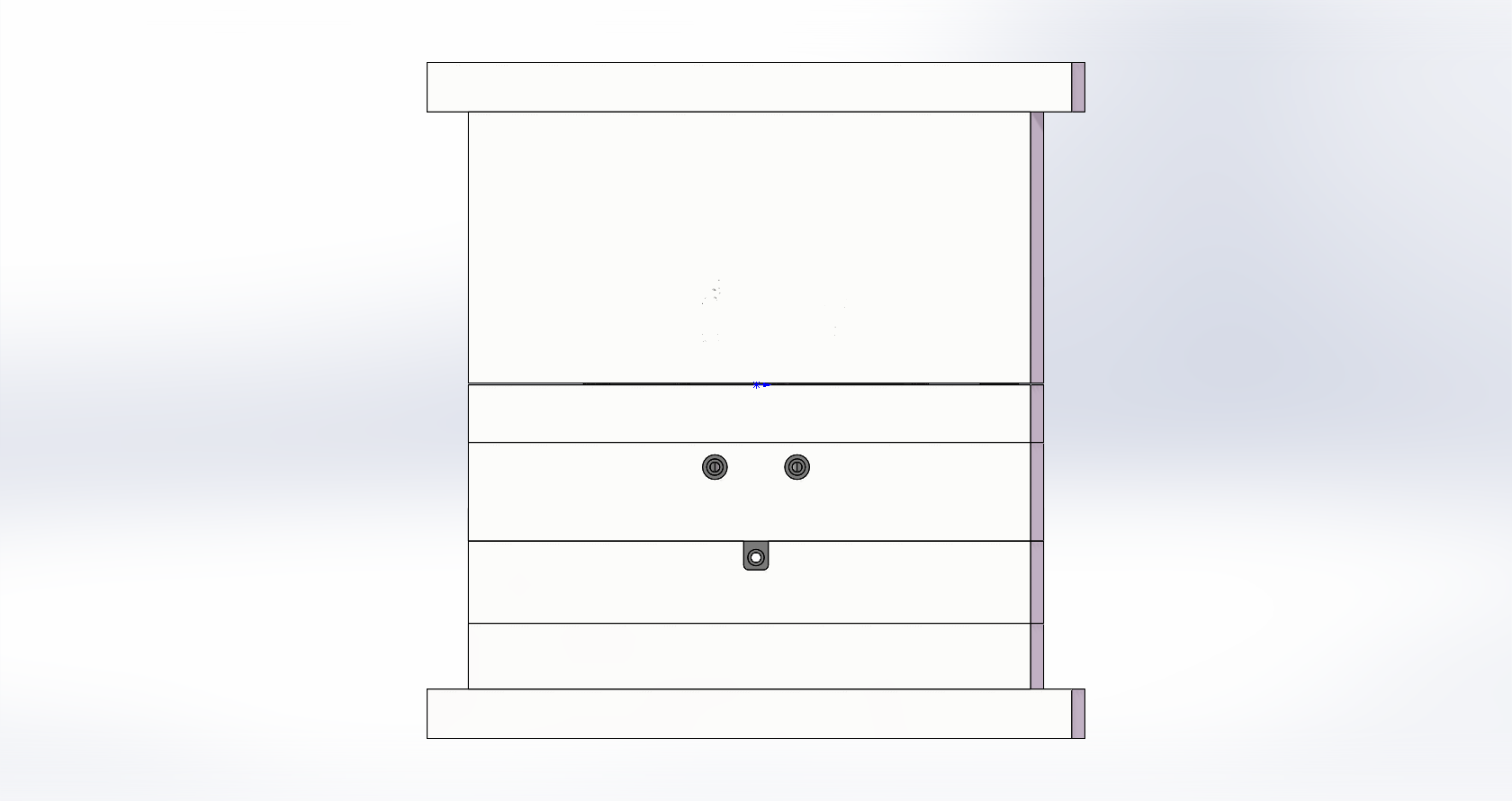 气泵盖子模具设计