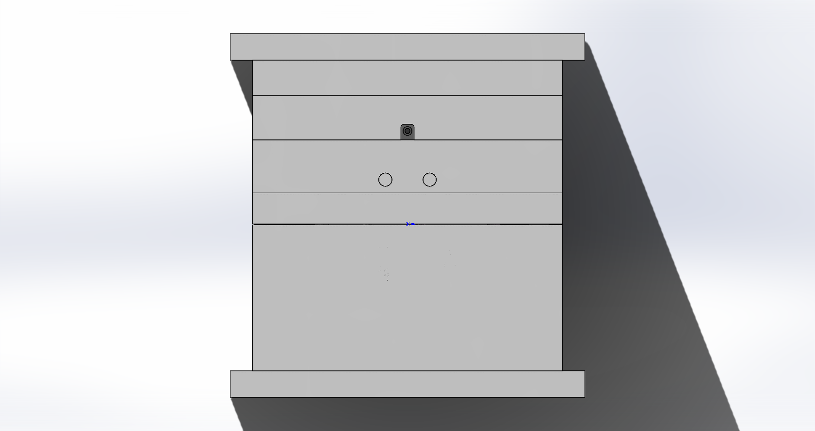 气泵盖子模具设计