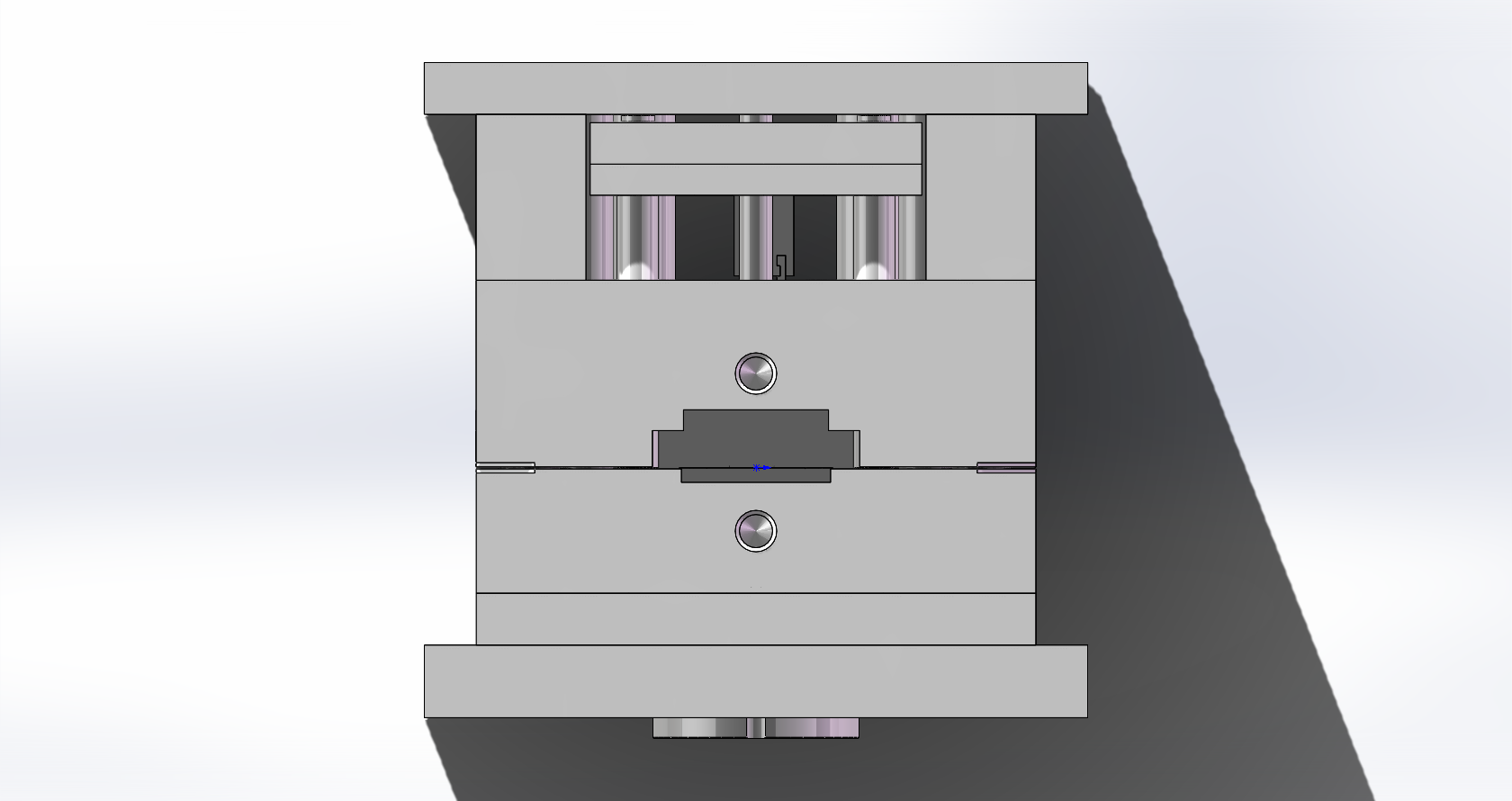 显示器盖子模具设计