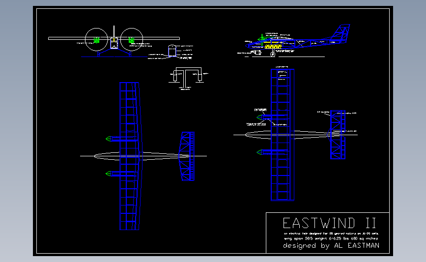 飞机航模Eastwind 2