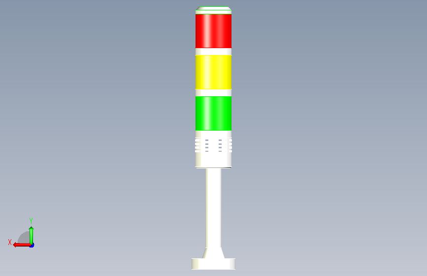 三色灯(TD-55Z3CF24V+) 背面视图