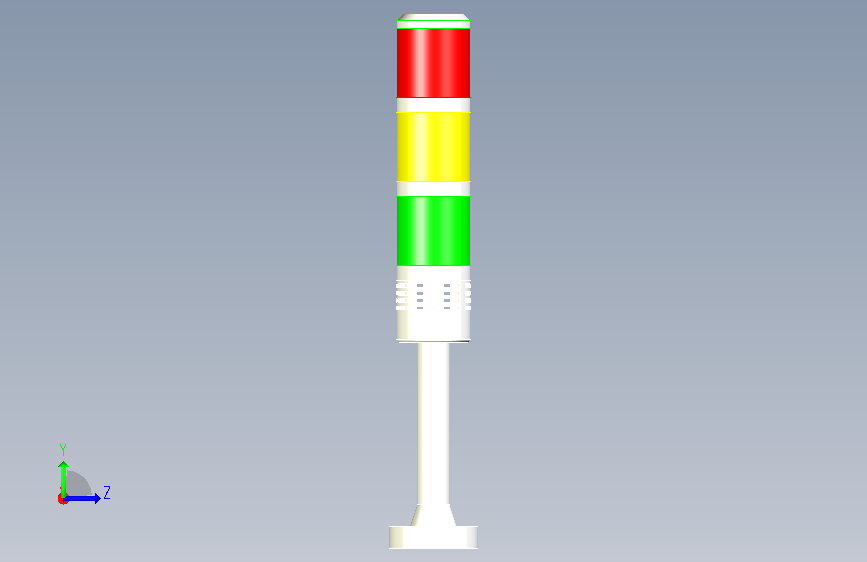 三色灯(TD-55Z3CF24V+) 左侧视图