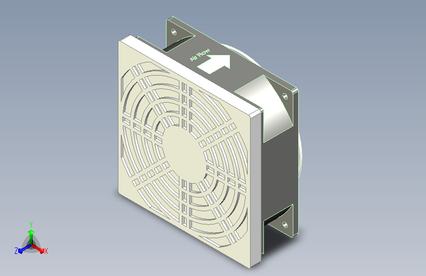 散热风扇(DP200A-2123XSL-AC220V+2个防护网)