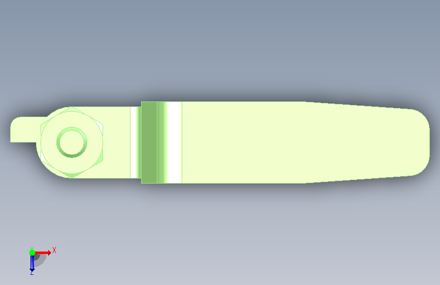 HANDLE_球阀_BRTKA10A_MISUMI 俯视图