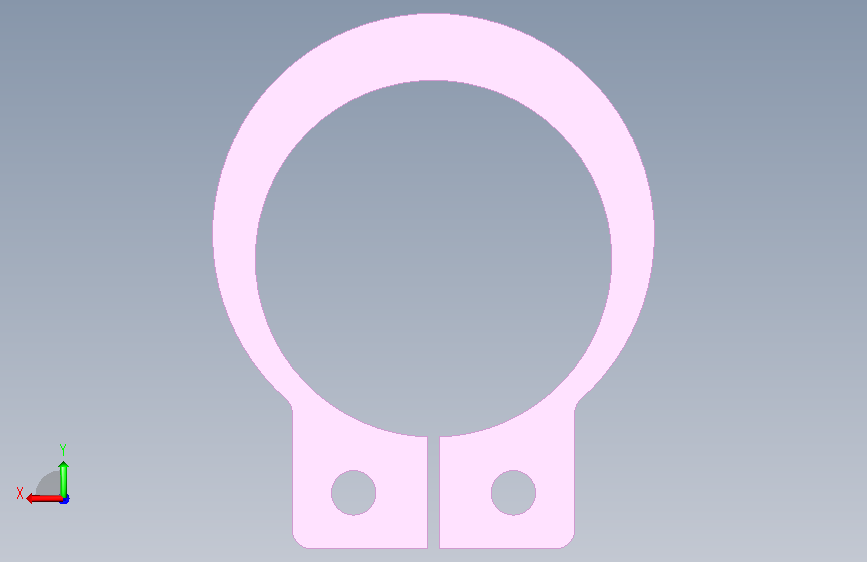 Retaining Ring C Ex-1_铰链销_CCG10-35.0_MISUMI 背面视图