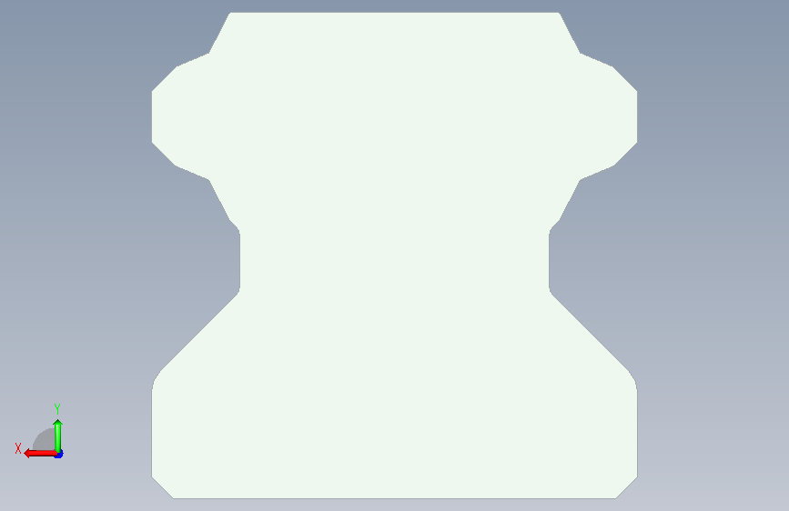 线性滑轨#HGH15CA1R280Z0C(E1=E2=20)#上银#端板 背面视图