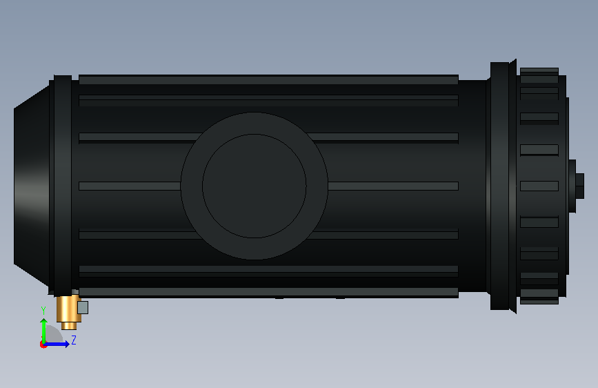 ARKAL AK100S过滤器_1寸短款 左侧视图