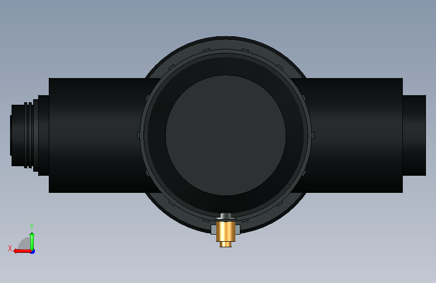 ARKAL AK100S过滤器_1寸短款 背面视图