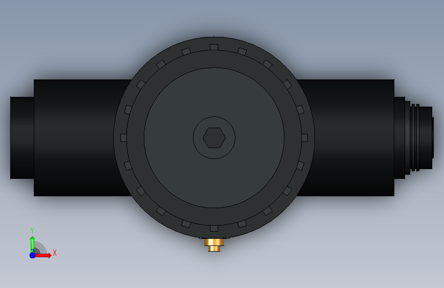 ARKAL AK100S过滤器_1寸短款 正面视图
