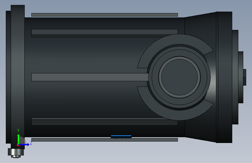 AZUD M100150_SUPER过滤器_1又半寸 左侧视图