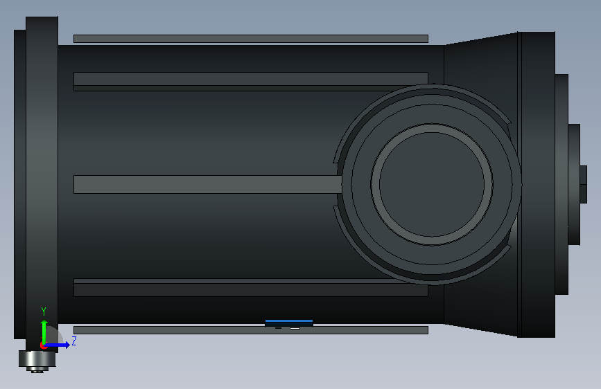 AZUD M100200过滤器_2寸 左侧视图