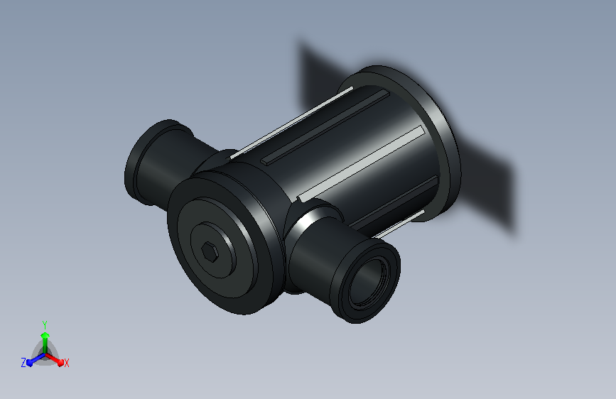 AZUD M100200过滤器_2寸 主视图