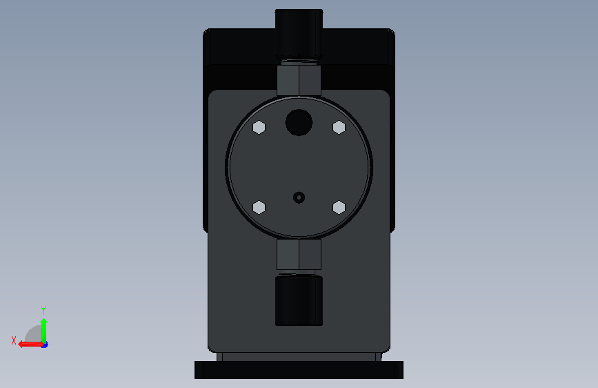 Grundfos DDA7.5-16加药泵_7.5-16_6×4及9×6mm软管 背面视图