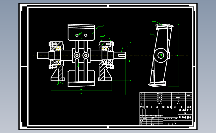 切碎器全套图纸装配图