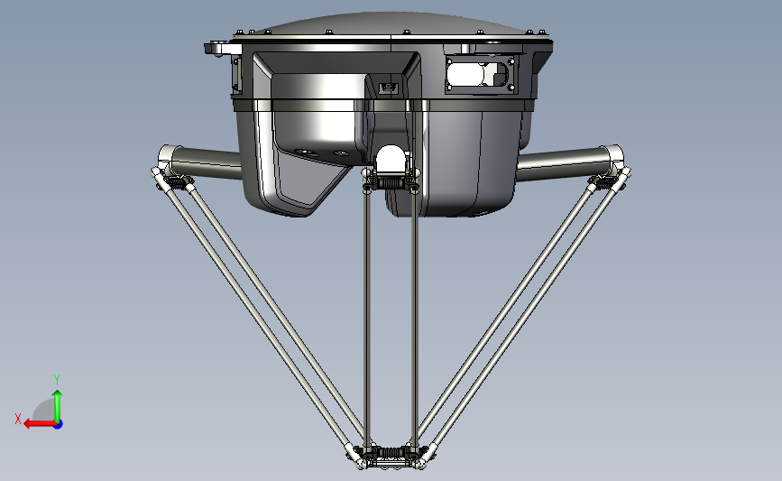 ABB IRB 360机器人 背面视图
