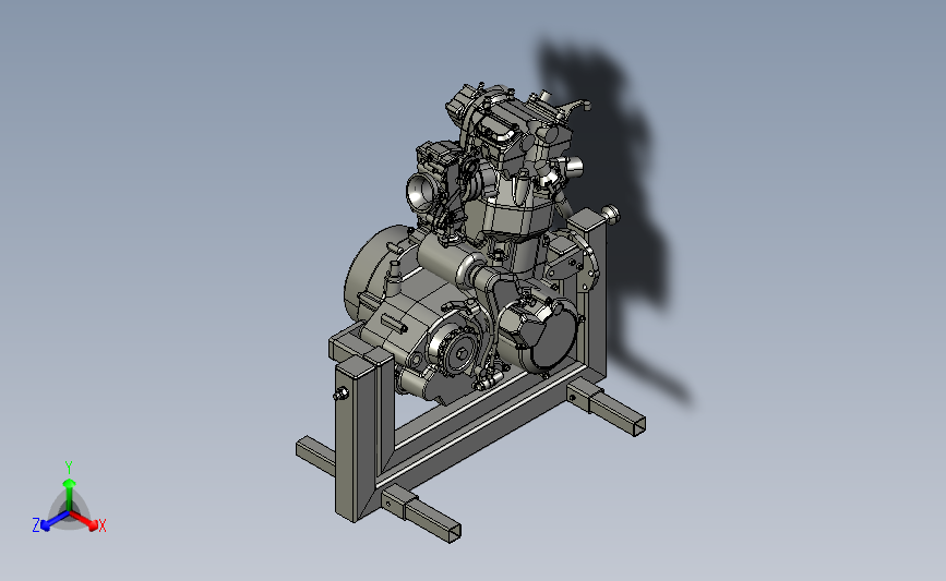 KTM LC4发动机支架