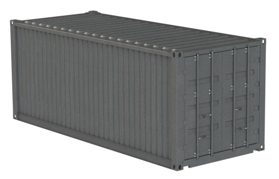 20-shipping-container20英尺集装箱模型3D图纸 Solidworks设计
