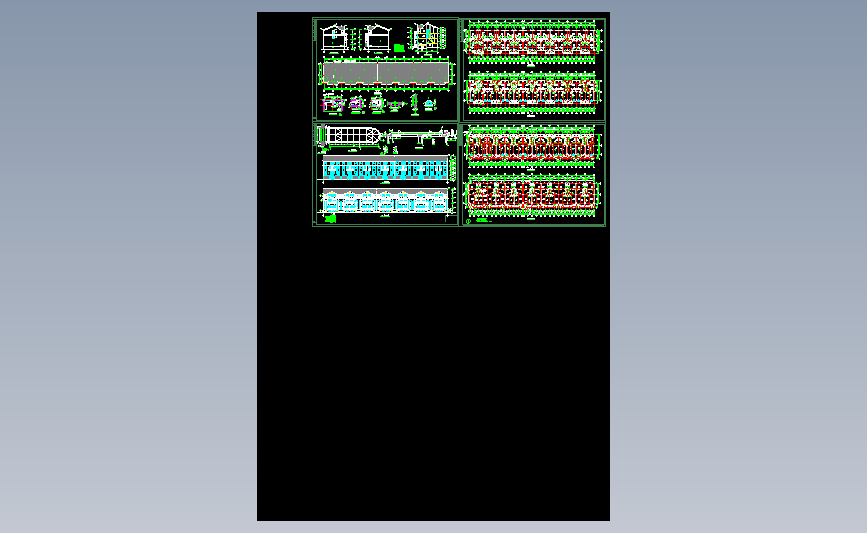 连体别墅圈套施工图