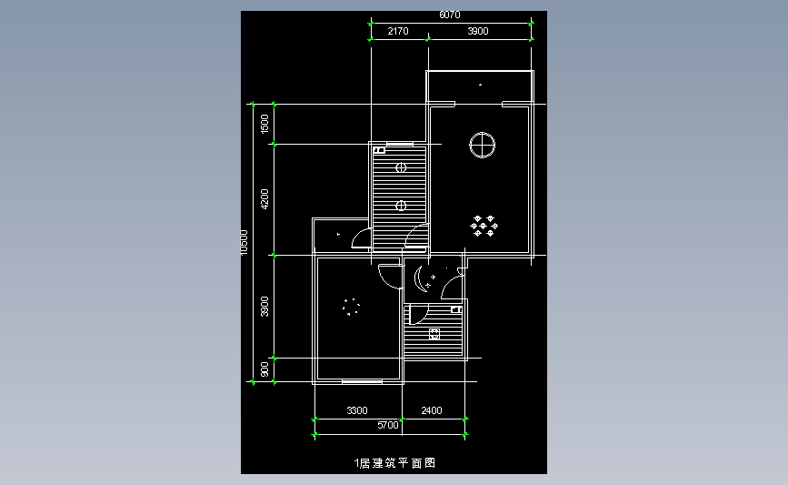 小户型顶棚平面图绘制