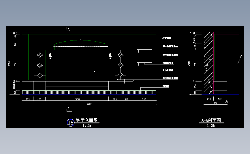 电视柜背景墙18