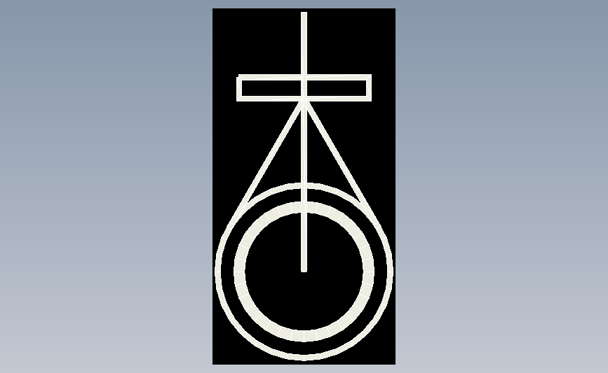 截止阀（侧视）