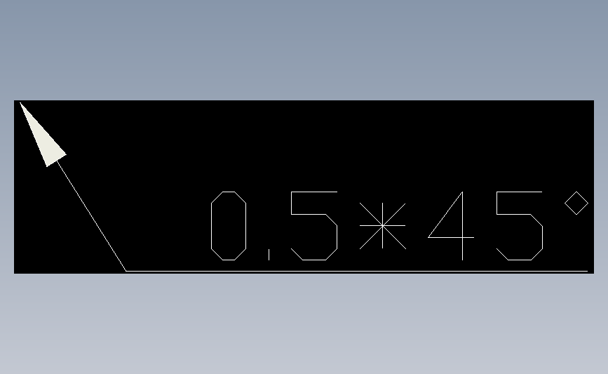 倒角0.5-45(下)