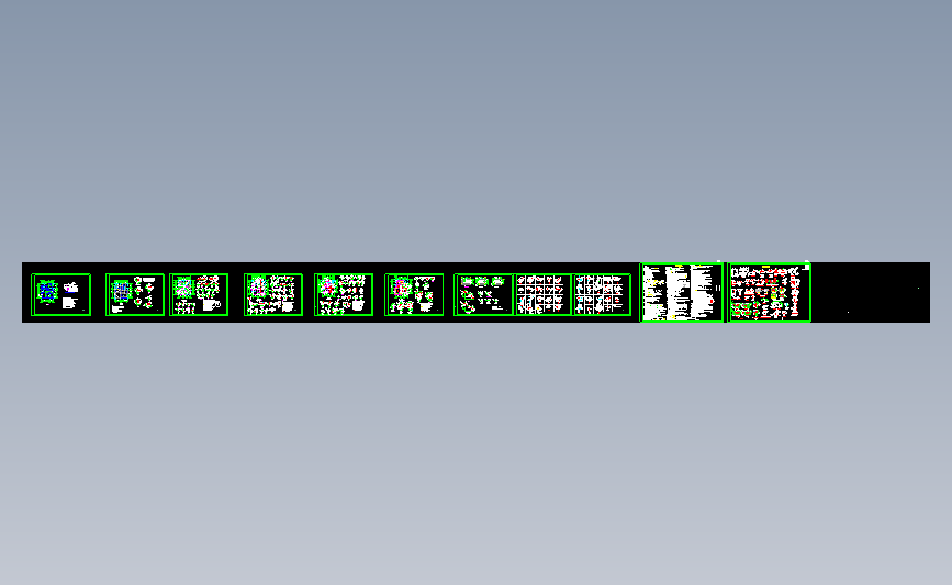 070 三层 12 74and14 49米 Autocad 2000 模型图纸下载 懒石网