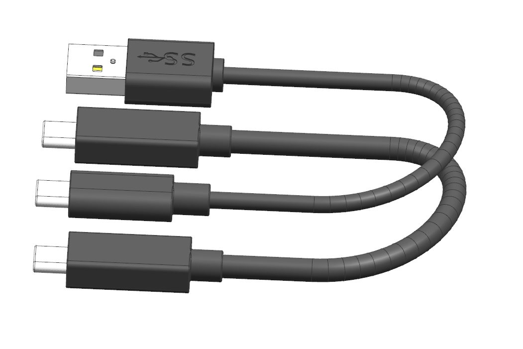 两款快充TYPEC数据线