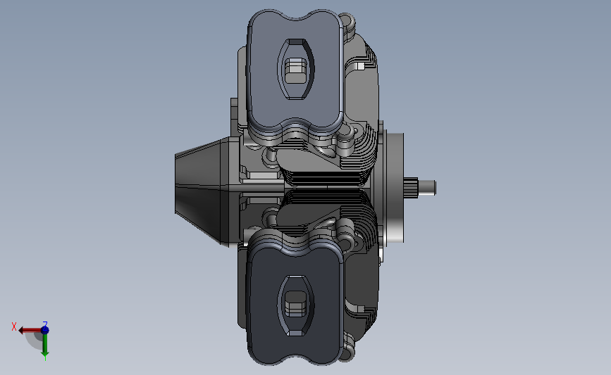100ci EVO 引擎-发动机模型_SOLIDWORKS 2010_模型图纸下载 – 懒石网