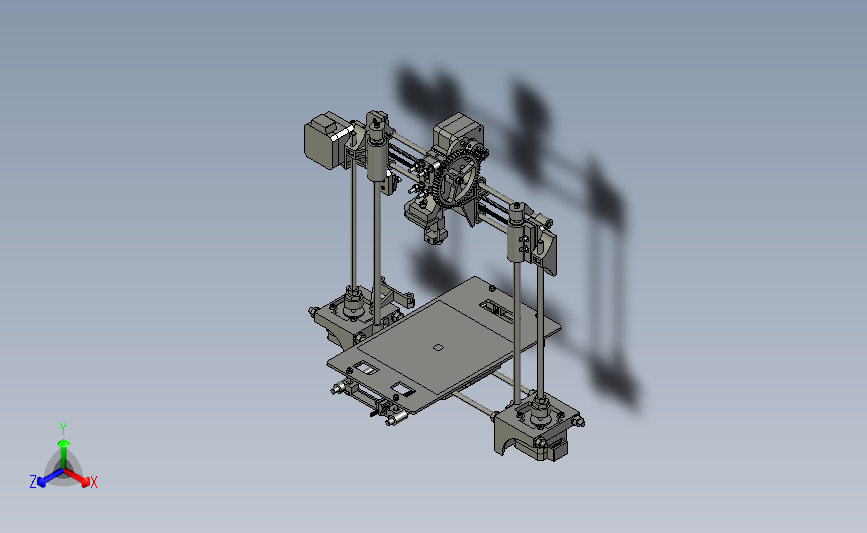 portabee 3D打印机设计模型