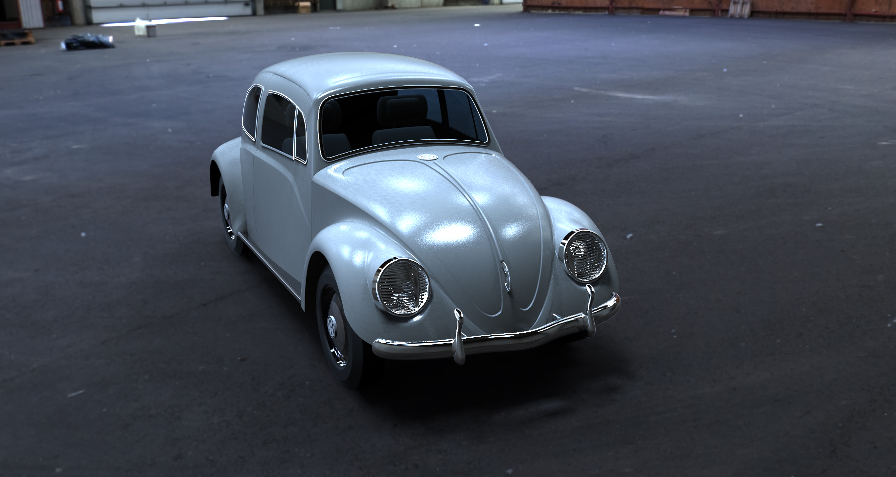 大众甲壳虫汽车模型SW