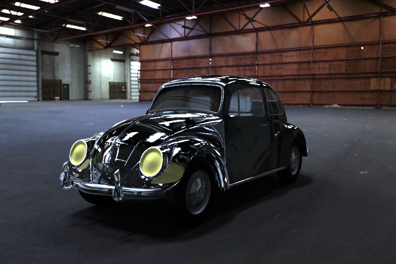 大众甲壳虫汽车模型SW