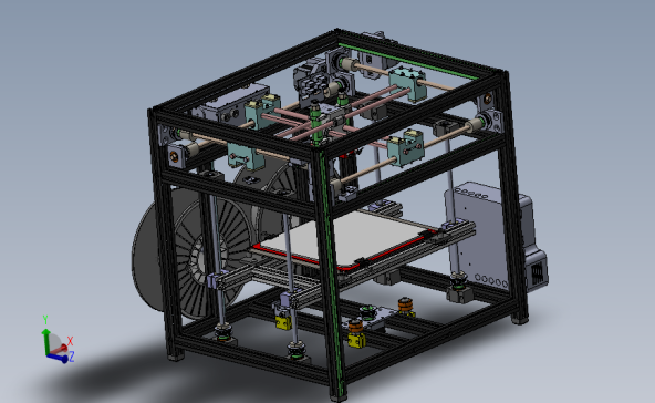 双挤出3D打印机